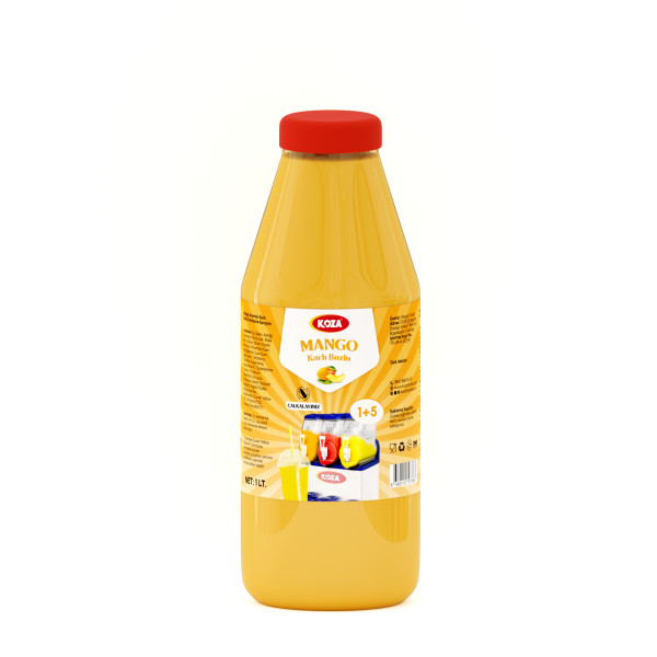 Mango Aromalı Sıvı Karlı Buzlu Konsantre Karışımı