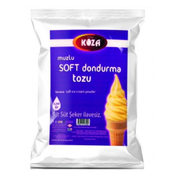 Muzlu Soft Dondurma Tozu (1250 gr/5 lt Süt)