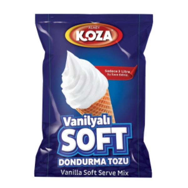 Vanilyalı Soft Dondurma Tozu (1125gr/3lt Su)