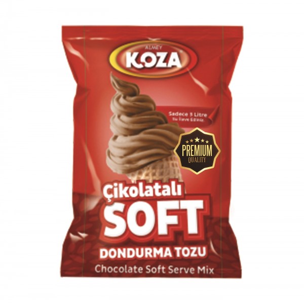 Premium Kakaolu Soft Dondurma Tozu (1150 gr/3lt Süt)