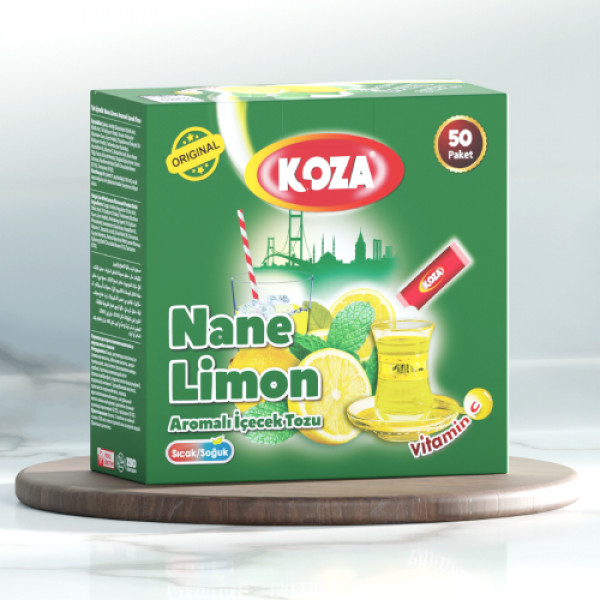 Tek İçimlik Nane Limon Aromalı Toz İçecek